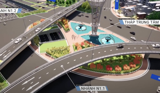 Nút giao 3.400 tỷ hiện đại và độc đáo nhất TP. HCM nguy cơ vỡ tiến độ