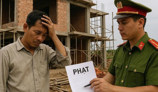 Kể từ nay, nếu xây nhà không có giấy phép xây dựng, người dân sẽ bị phạt nặng