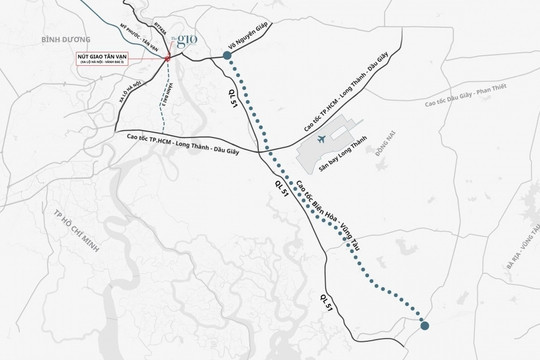Cú hích cho địa ốc khi 4 hạ tầng trọng điểm “về đích” năm 2025