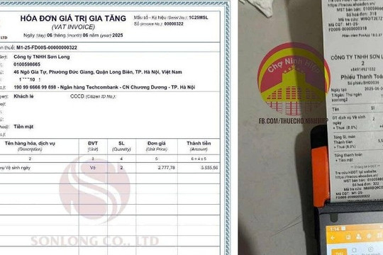 Phía sau chuyện đi vệ sinh mất 6.000 đồng cũng xuất hóa đơn giá trị gia tăng