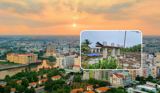 TP sụt lún nhanh nhất vùng ĐBSCL yêu cầu khẩn trương đưa trục huyết mạch gần nghìn tỷ về đích
