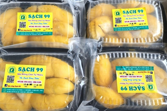 Đưa 2 tấn cơm sầu riêng bay thẳng ra Hải Phòng, Cần Thơ giải được bài toán đầu ra