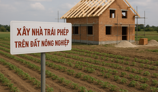 Từ bây giờ, xây nhà trên đất nông nghiệp, người dân sẽ bị phạt rất nặng