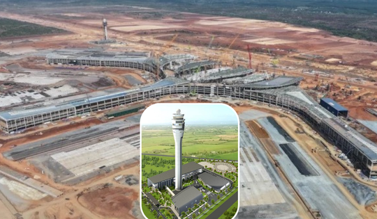 'Vượt nắng thắng mưa', chỉ 3 tháng nữa, 'bộ não' siêu sân bay lớn nhất Việt Nam sẽ hoàn thành