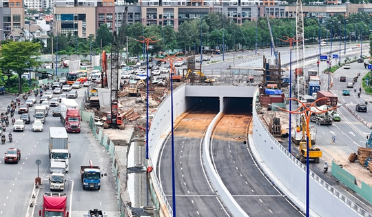 Hầm chui ở nút giao 3.400 tỷ hiện đại và độc đáo nhất TP. HCM sẽ không vỡ tiến độ
