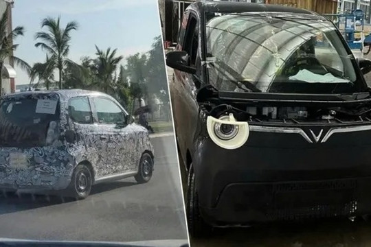 Mẫu xe chưa tới 270 triệu của VinFast lộ hình ảnh chạy thử trên phố