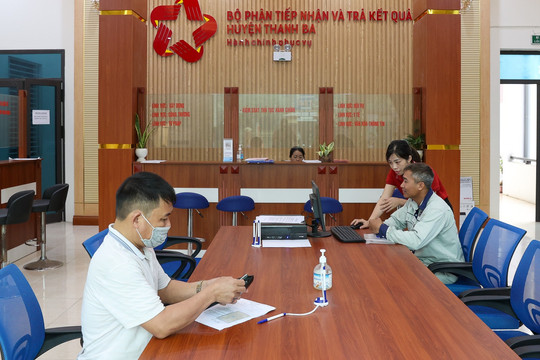 Từ 1/7, người dân có thể làm thủ tục hành chính ở bất cứ đâu trong tỉnh, thành