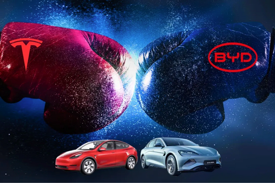 BYD đóng cửa 20 đại lý trong 1 tuần, vẫn cạnh tranh với Tesla