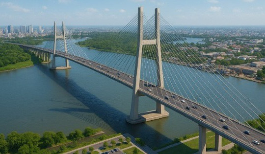 Điều chỉnh quy hoạch siêu cầu vượt sông 19.300 tỷ kết nối 2 tỉnh thành giàu có của Việt Nam, xoá bỏ hoàn toàn bến phà từ thời Pháp thuộc