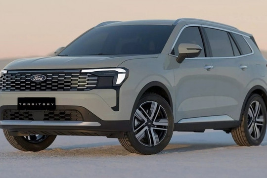 Xem trước Ford Territory 2025 sắp bán tại Việt Nam: Sở hữu thiết kế hiện đại, khỏe khoắn, phần đuôi thay đổi nhiều, Mazda CX-5 dần bị ‘vượt mặt’
