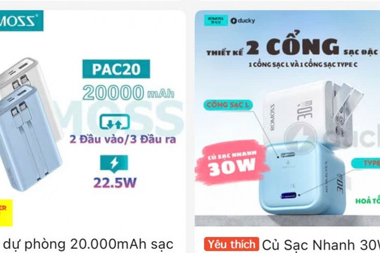 490.000 sạc dự phòng lỗi bị thu hồi vì nguy cơ phát nổ: Shopee, TikTok Shop cũng có bán