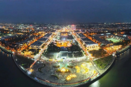 Lộ diện 'siêu phường' đông dân nhất sau sáp nhập: Sở hữu đô thị lấn biển đầu tiên của Việt Nam