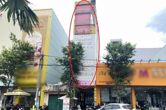 Đình chỉ hoạt động một thẩm mỹ viện quốc tế