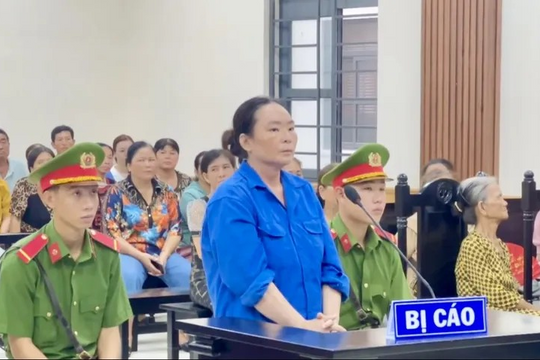 Tuyên phạt ‘chủ hụi’ Võ Thị Kiều Oanh 14 năm tù