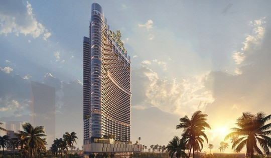 Chính thức khởi công tòa nhà chọc trời 50 tầng cao nhất thành phố biển