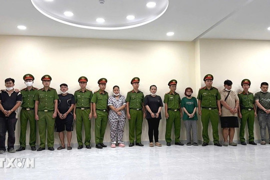 Khám xét, bắt khẩn cấp Trần Thị Bích Liên và chồng