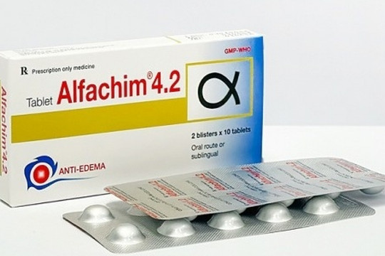 Lô thuốc Alfachim 4.2 của Dược phẩm Cửu Long bị Bộ Y tế thu hồi toàn quốc