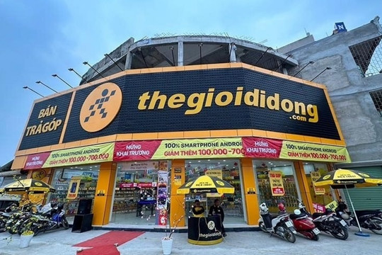 Thế Giới Di Động (MWG) mang về hơn 61.200 tỷ đồng doanh thu sau 5 tháng
