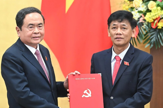 Bốn Bí thư, Phó Bí thư tỉnh ủy nhận nhiệm vụ mới tại Quốc hội