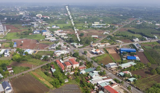 Toàn cảnh vị trí 'mạch máu logistics' nối 'viên ngọc thô của miền Nam' đến sân bay Long Thành