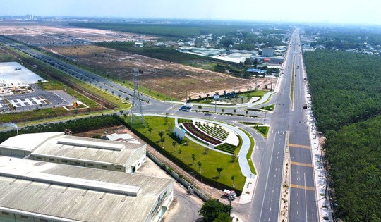 Khánh thành con đường chiến lược kết nối trực tiếp khu công nghiệp xanh đầu tiên, hiện đại nhất Việt Nam