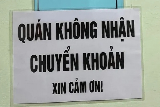 TP. HCM sẽ rà soát hàng quán chỉ nhận tiền mặt, xử phạt nếu phát hiện hành vi trốn thuế