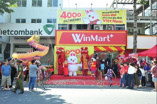 4.000 điểm bán, WinMart+ khẳng định vị thế bán lẻ nội địa