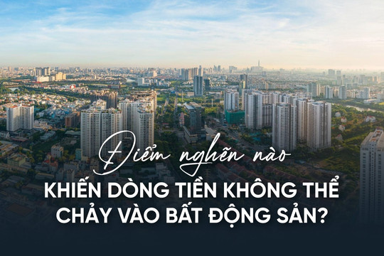 Điểm nghẽn nào khiến dòng tiền không thể chảy vào bất động sản? TS. Lê Xuân Nghĩa lý giải