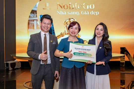 Sunshine Group livestream BĐS, giảm giá 1 tỷ đồng cho khách hàng, trích 500 triệu đồng/phiên làm thiện nguyện