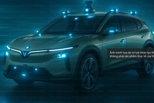 VinFast hé lộ 'Robotaxi' – taxi không người lái dự kiến lăn bánh từ 2027