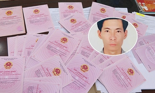 Lừa 'chạy' sổ đỏ để chiếm đoạt hơn 1 tỷ đồng, gã đàn ông bị truy nã đặc biệt