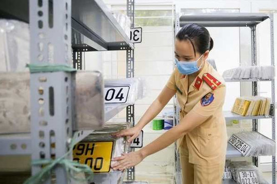 Bộ Công an thông báo đến toàn dân về quy định ký hiệu biển số xe ô tô, xe máy