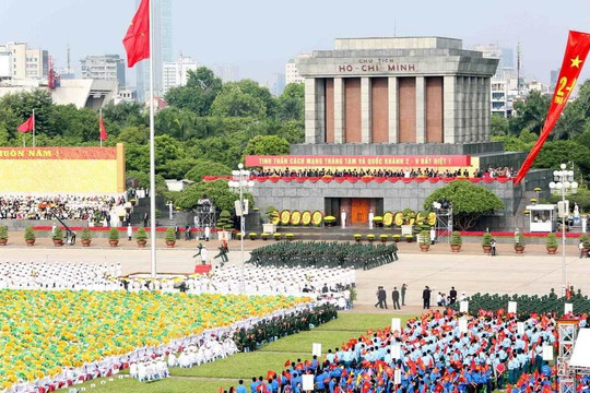 Lịch chi tiết Lễ kỷ niệm, diễu binh, diễu hành 80 năm Cách mạng Tháng Tám và Quốc khánh 2/9
