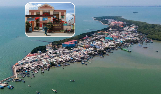 Xã duy nhất tại TP. HCM không sáp nhập cũng không đổi tên, nằm hoàn toàn tách biệt với đất liền