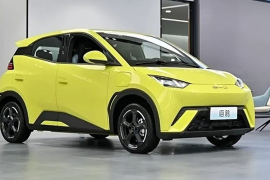 Hãng xe điện lớn nhất Trung Quốc ra mắt mẫu hatchback 223 triệu đồng, chạy hơn 400km sau một lần sạc