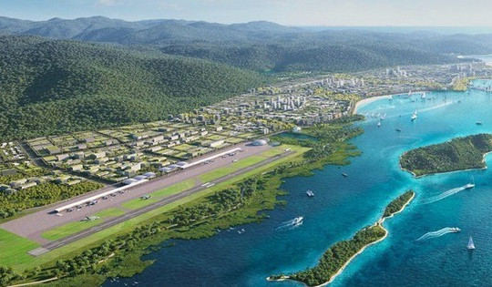 Lần đầu tiên Việt Nam có sân bay nằm hoàn toàn trên mặt nước, dự kiến chi phí hơn 9.200 tỷ