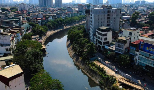 Đến tháng 8, dự án cải tạo vệ sinh môi trường hai bên sông Tô Lịch sẽ hoàn thành