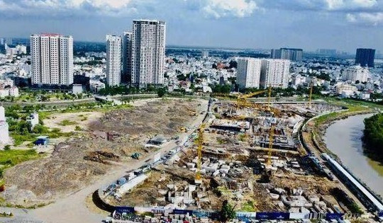 Tiến độ dự án từng được ví như 'Vịnh Hạ Long giữa lòng Sài Gòn' của Đất Xanh