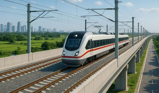 2 tháng nữa, tuyến đường sắt hơn 200.000 tỷ, kết nối 5 tỉnh, thành phía Nam sẽ đạt cột mốc quan trọng