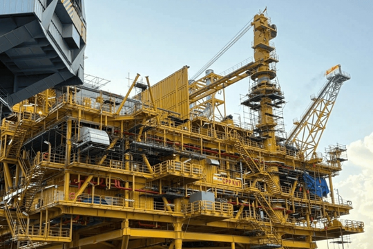 Dự án 650 triệu USD của liên doanh PVEP chính thức đón dòng dầu đầu tiên