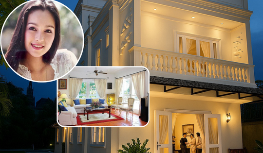 Tòa bạch dinh sang trọng hơn 3.000m2 của 'nữ hoàng ảnh lịch' Diễm My: Nằm đắc địa ven dòng sông biểu tượng, mang đậm phong cách Địa Trung Hải
