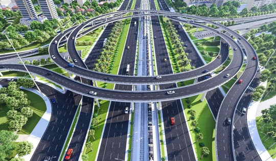 Hà Nội sẽ có thêm 3 nút giao quy mô trên tuyến đường Vành đai 3,5