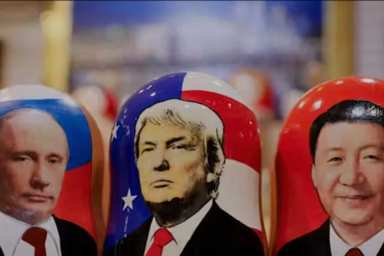 Bộ ba quyền lực Trump - Putin - Tập có thể gặp nhau tại Trung Quốc