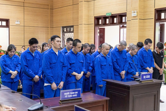 Tuyên án tù 25 người làm việc ở Campuchia