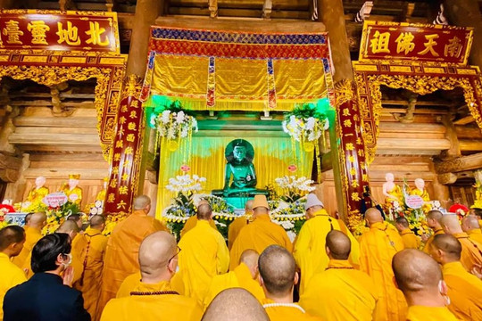 Ngôi chùa sở hữu tượng Phật Ngọc nguyên khối lớn nhất Việt Nam do tập đoàn của ông Phạm Nhật Vượng cung tiến, vừa được UNESCO công nhận Di sản thế giới