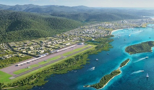 Việt Nam sẽ có sân bay nằm hoàn toàn trên mặt nước đầu tiên, chi phí dự kiến hơn 9.200 tỷ