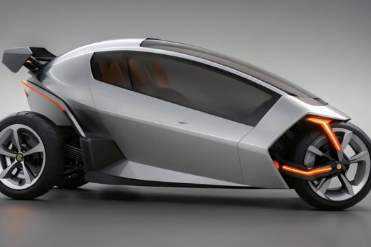 Siêu phẩm xe máy điện có khoang kín như ô tô, chạy 225km một lần sạc, thách thức cả Tesla