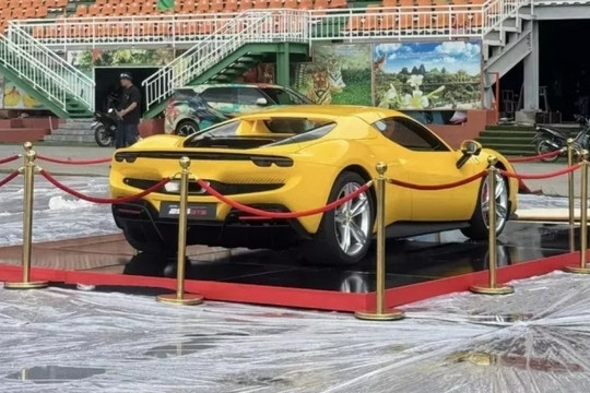 Trường đua Đại Nam của ông Dũng 'lò vôi' trở thành tâm điểm: Siêu xe tấp nập tới, có chiếc Ferrari 296 GTS l trị giá tới 23 tỷ đồng