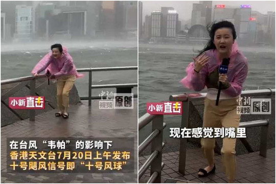 Clip bão Wipha như cuồng phong đổ bộ vào Trung Quốc, sức tàn phá khủng khiếp khiến hàng trăm nghìn người phải sơ tán