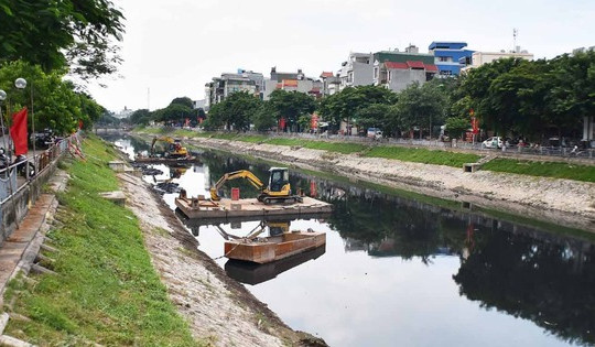4 con sông ô nhiễm bậc nhất Thủ đô sắp được ‘hồi sinh’